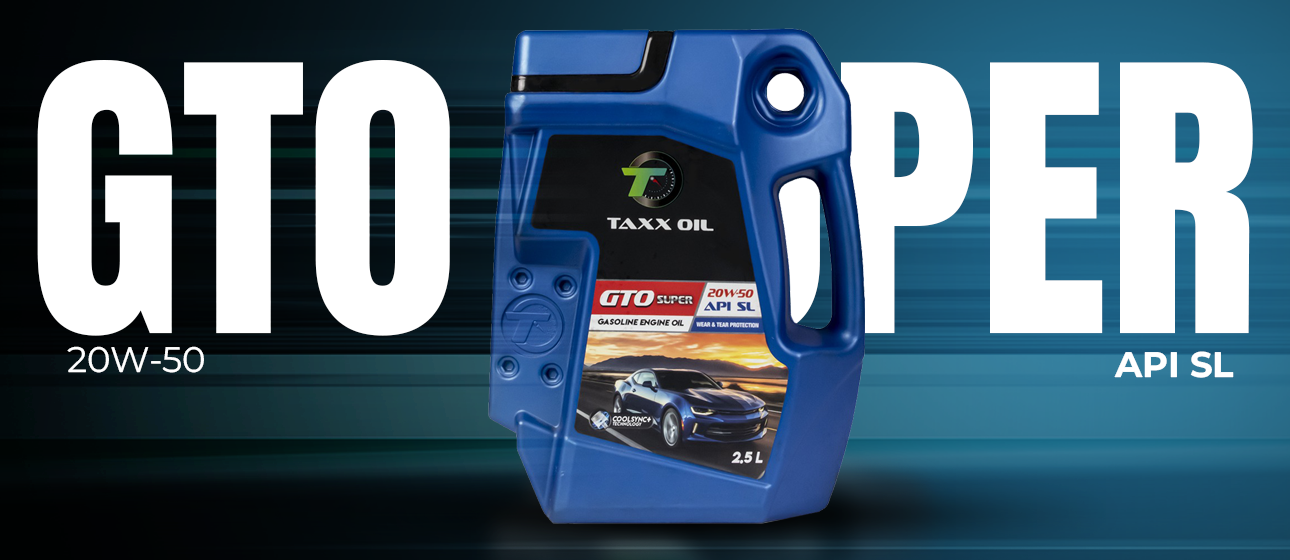 GTO Super 20W-50 | High-Performance Engine Oil by Taxx Oil