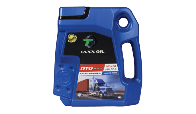 DTO Super 20W-50 heavy-duty diesel engine oil for trucks and buses