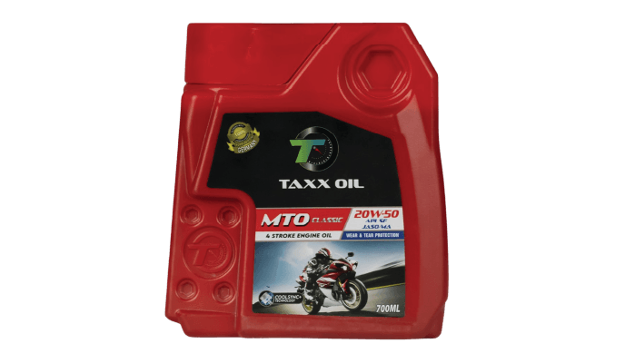 MTO Classic 20W-50 high performance engine oil for petrol engines