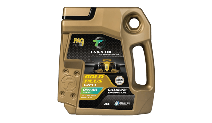 Gold Plus UHVI 0W-40 fully synthetic high-performance engine oil